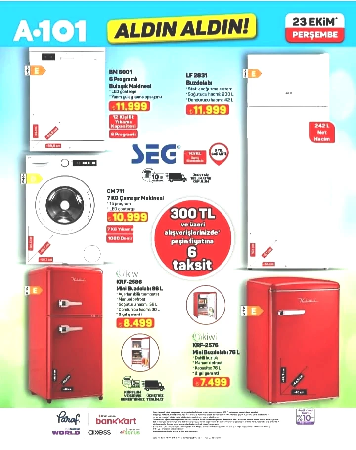 A101 markete Dikey Şarjlı Süpürge geliyor! A101 23 Ekim 2025 Perşembe aktüel ürünler kataloğu! - Sayfa 3