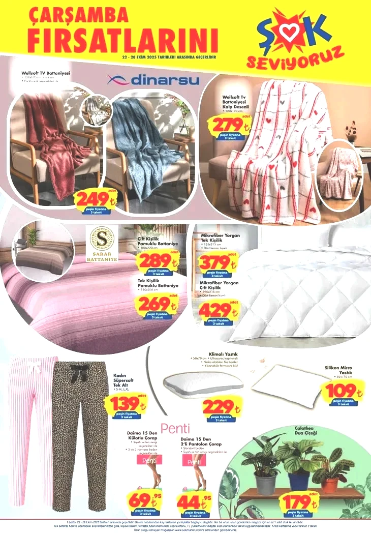 ŞOK AKTÜEL KATALOG 22-28 EKİM | Bu hafta ŞOK’ta neler var? UGG botlar, dikey süpürge, projeksiyon cihazı…