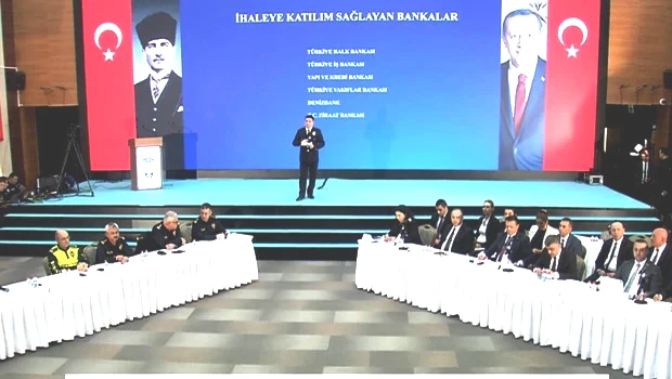EGM PROMOSYON İHALESİ CANLI YAYINLANDI EGM PROMOSYON İHALESİ CANLI YAYINLANDI