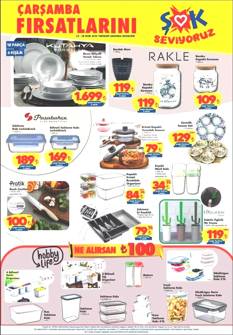 ŞOK 22-28 EKİM AKTÜEL KATALOĞU ŞOK 22-28 EKİM AKTÜEL KATALOĞU